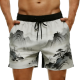 Plus Size Men's Quick-Dry Breathable Beachwear