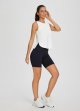 Workout Tank Tops for Women Sleeveless Athletic Tops Flowy Soft Loose Fit Hip Length Running Shirts Gym Quick Dry