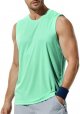 Men's Workout Tank Top Dry Fit UPF 50 Sleeveless Muscle Tee Shirts for Swim, Running, Hiking, Beach