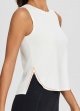 Workout Tank Tops for Women Sleeveless Athletic Tops Flowy Soft Loose Fit Hip Length Running Shirts Gym Quick Dry