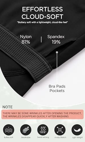 Cloud Feeling Tank Bra for Women U Back Wirefree Longline Sports Bra Yoga Crop Top