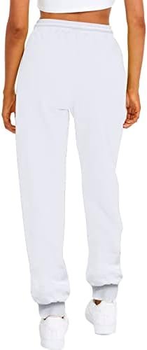 Women's Fashion Sport Solid Color Drawstring Pocket Casual Sweatpants Pants Business Casual Trousers
