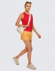 Cotton Cropped Tank Tops for Women Workout Crop Tops High Neck Sleeveless Athletic Gym Shirts